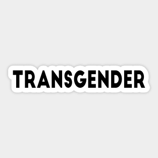 Transgender Pride Sticker